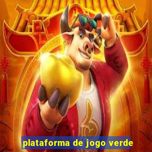 plataforma de jogo verde